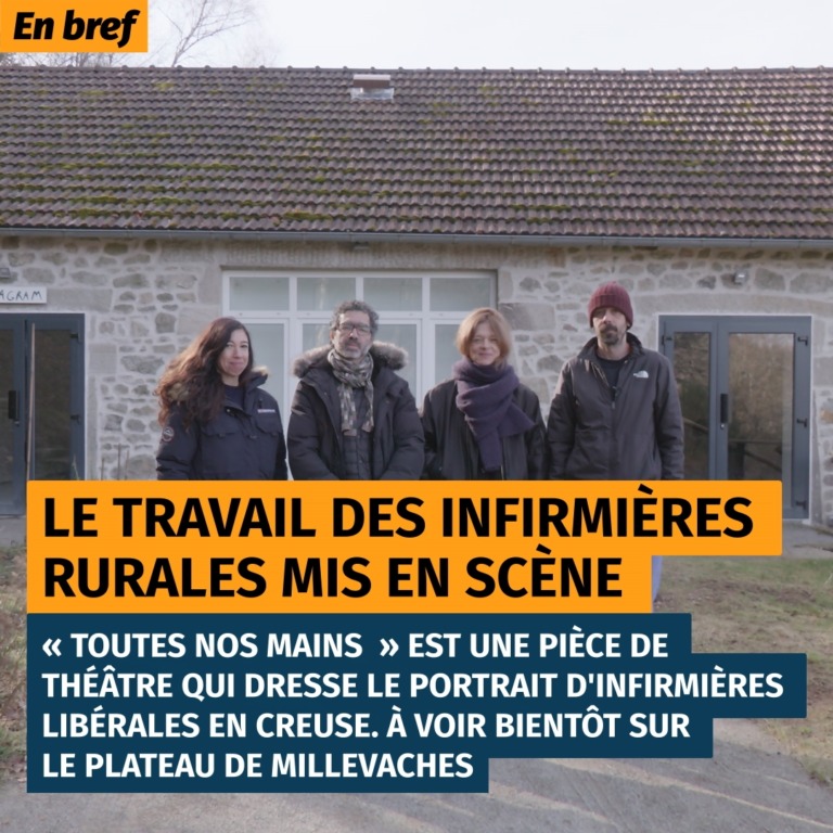 La compagnie prend la pose
