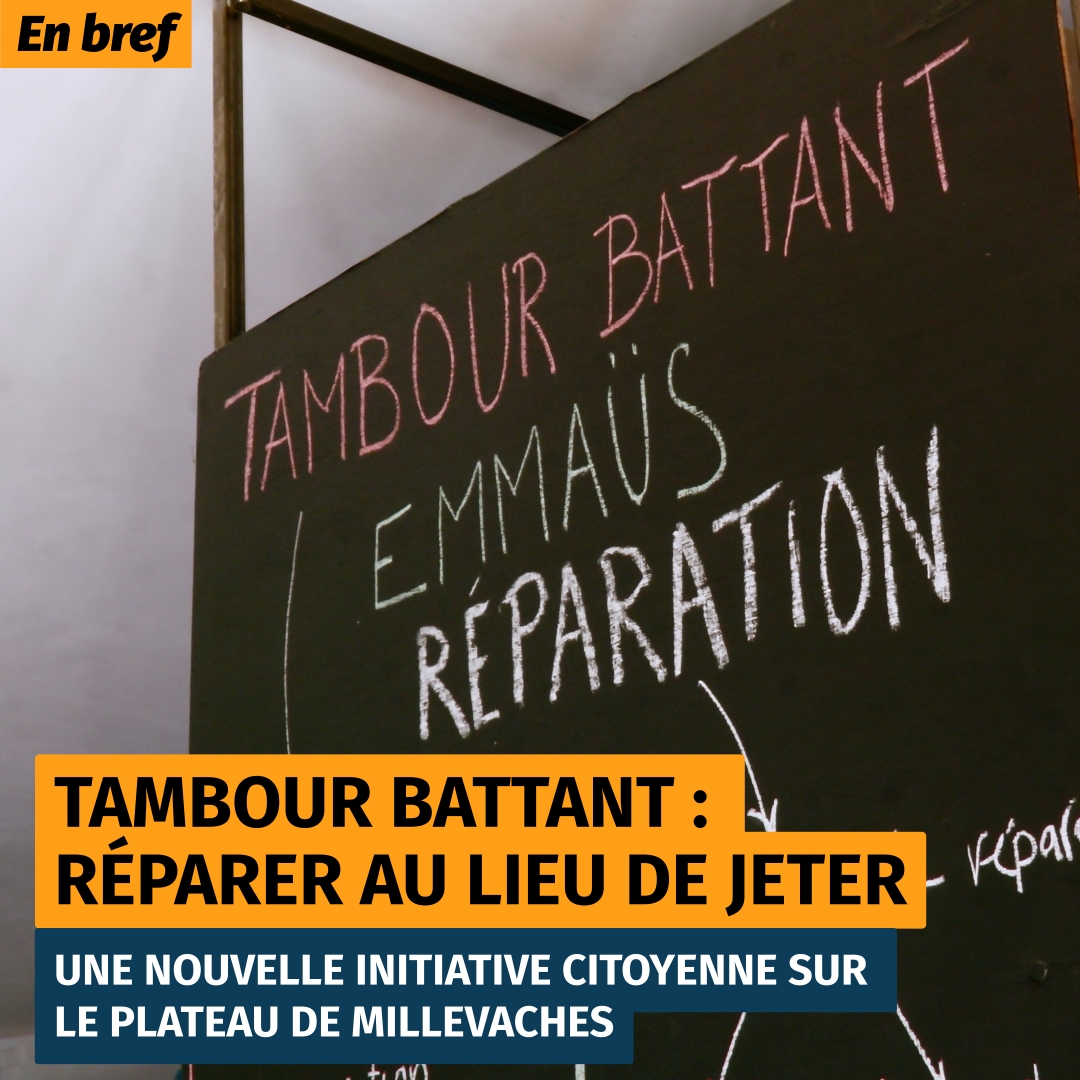 Tambour Battant&nbsp;: réparer au lieu de jeter