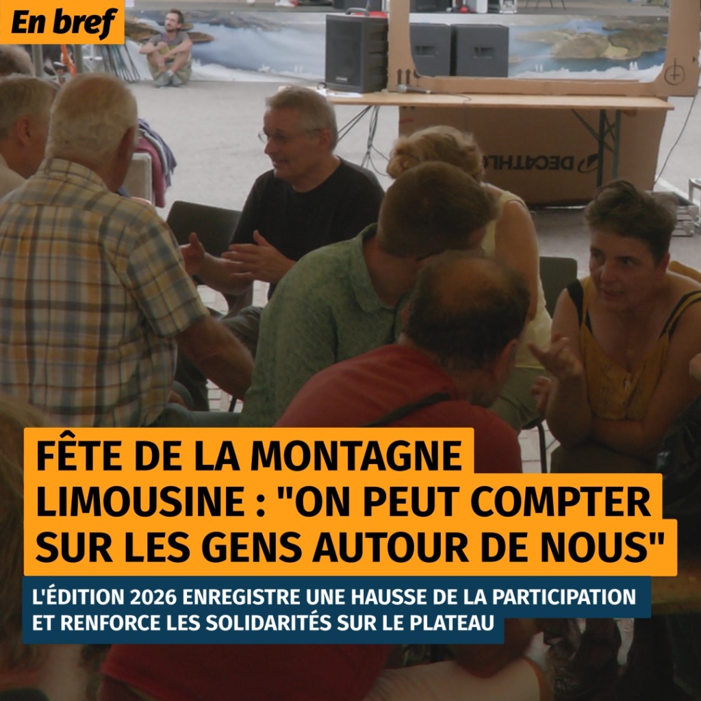 Fête de la montagne limousine&nbsp;: « On peut compter sur les gens autour de nous »